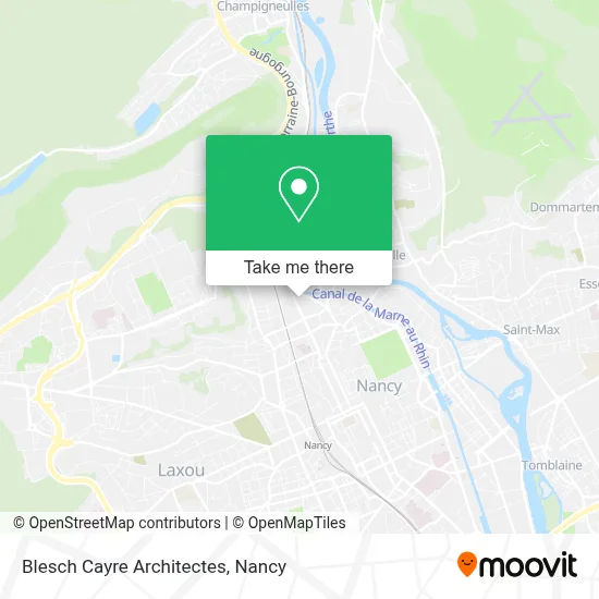 Blesch Cayre Architectes map