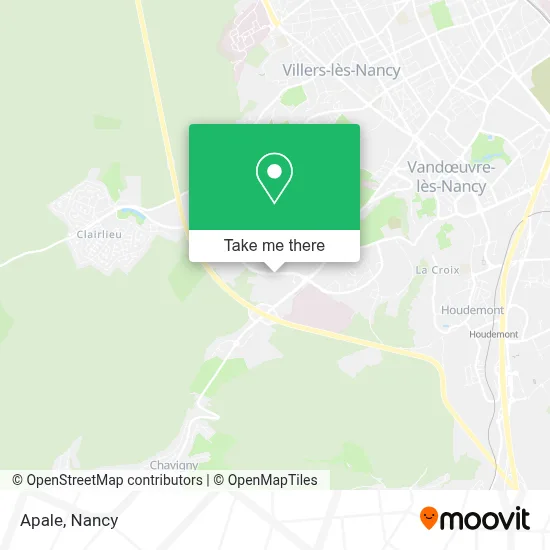Apale map