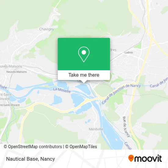 Base Nautique map