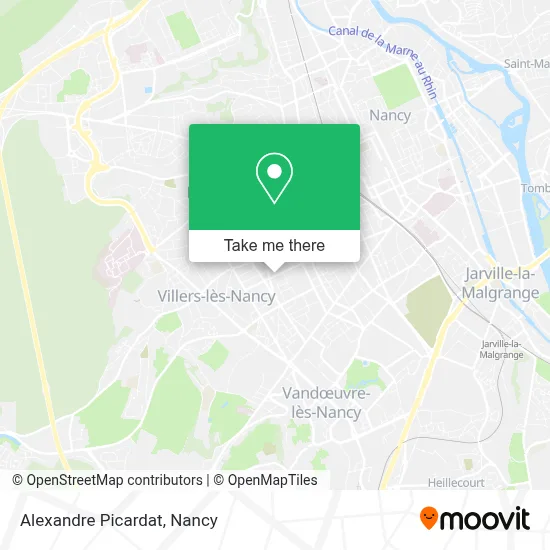 Alexandre Picardat map