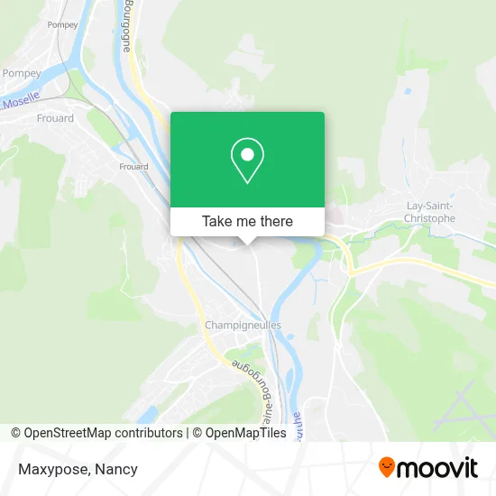 Maxypose map