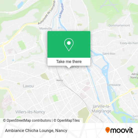 Ambiance Chicha Lounge map