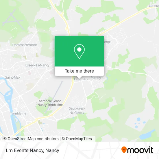 Lm Events Nancy map