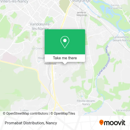 Promabat Distribution map