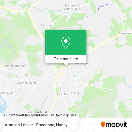 Amazon Locker - Raeannne map