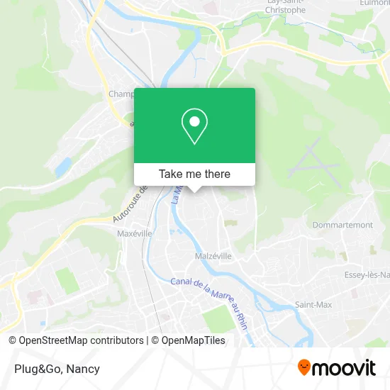 Plug&Go map