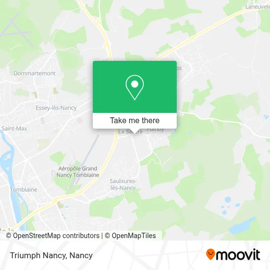 Triumph Nancy map