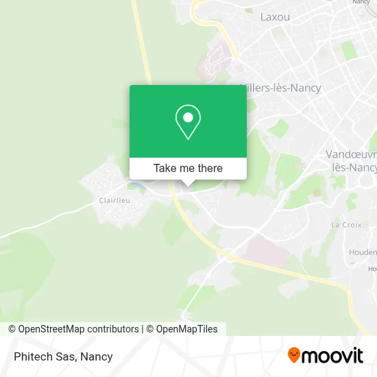 Phitech Sas map