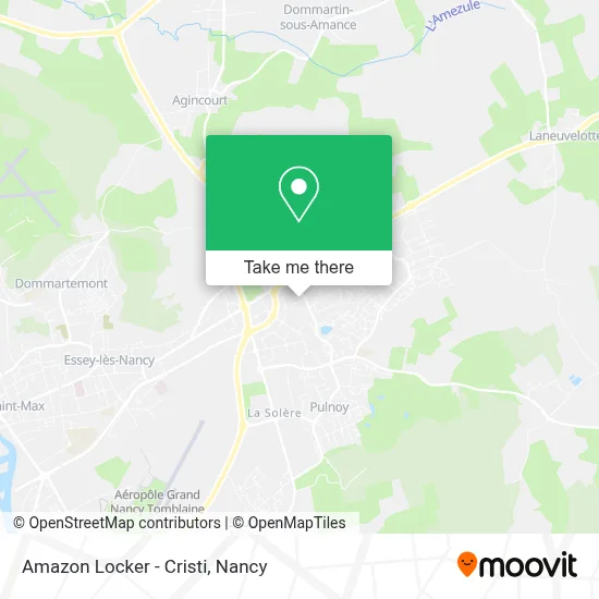 Amazon Locker - Cristi map
