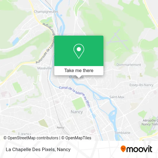 La Chapelle Des Pixels map
