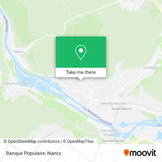 Banque Populaire map