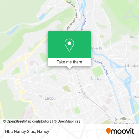 Hbc Nancy Sluc map