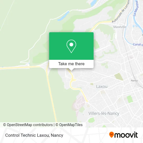 Control Technic Laxou map