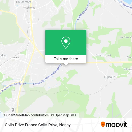 Colis Prive France Colis Prive map