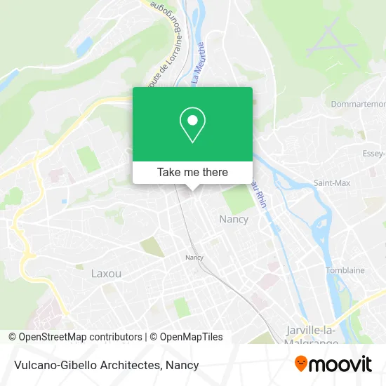 Vulcano-Gibello Architectes map