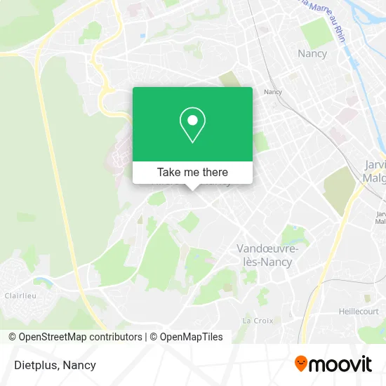 Dietplus map