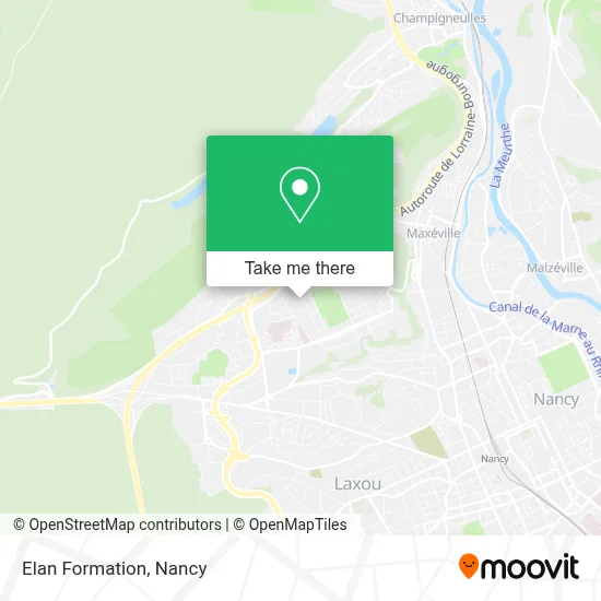 Elan Formation map