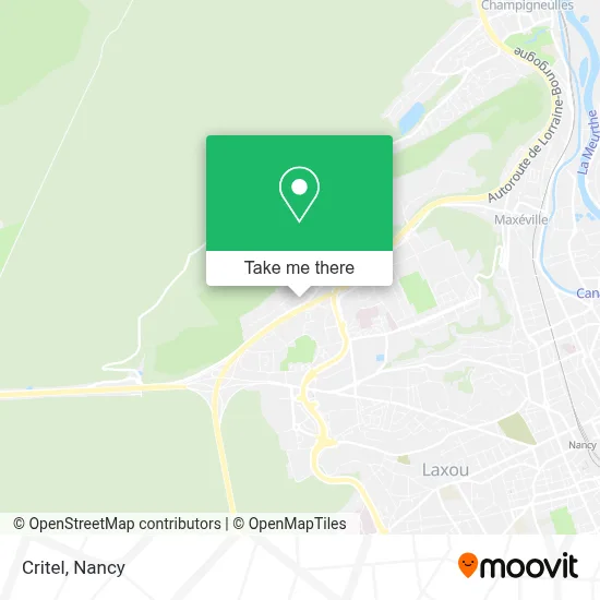 Critel map