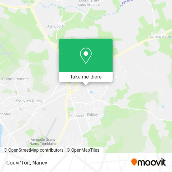 Couvr'Toit map