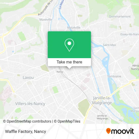 Waffle Factory map