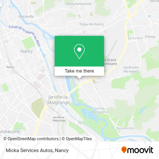 Micka Services Autos map
