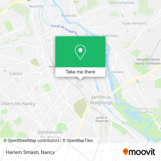 Harlem Smash map