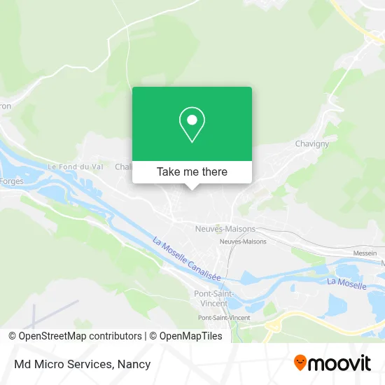 Md Micro Services map