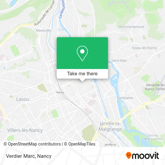 Verdier Marc map