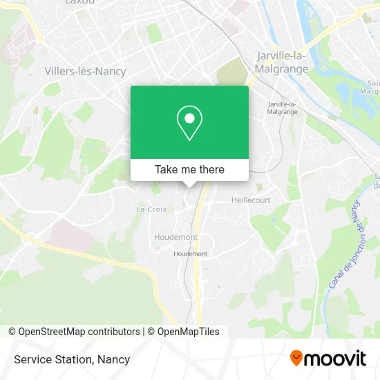 Station Service map