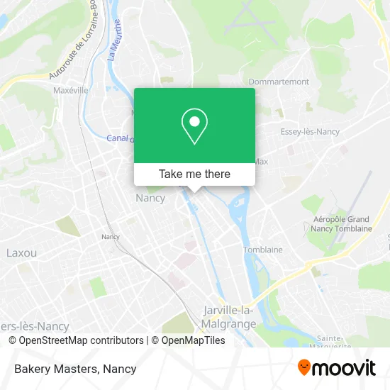 Bakery Masters map