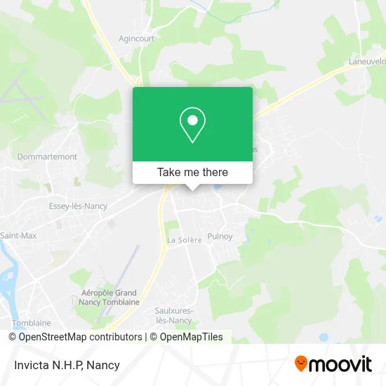 Invicta N.H.P map