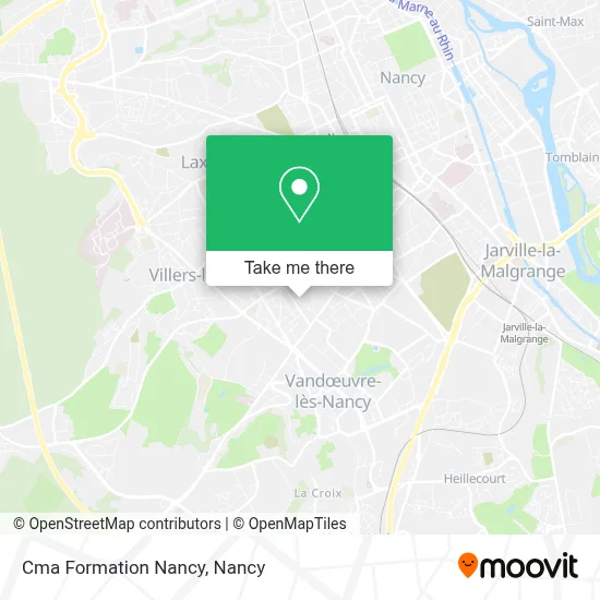 Cma Formation Nancy map