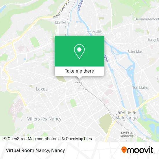 Virtual Room Nancy map