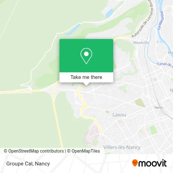Groupe Cal map
