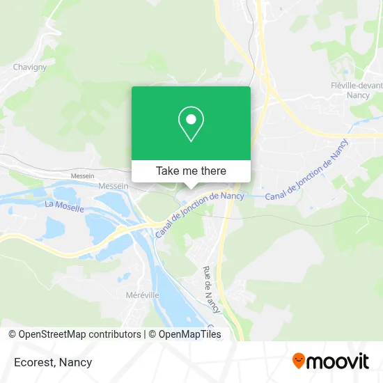 Ecorest map