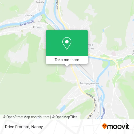 Drive Frouard map