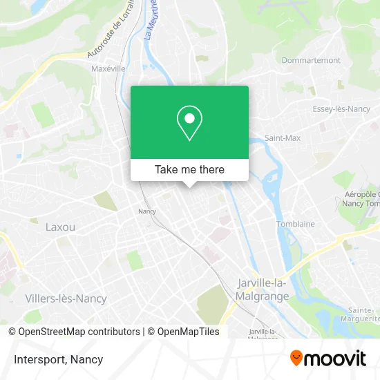 Intersport map