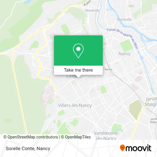 Sorelle Conte map