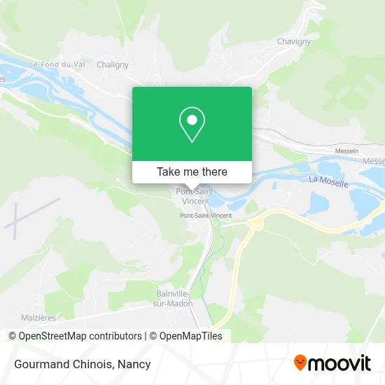 Gourmand Chinois map