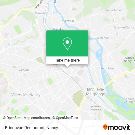 Brindavan Restaurant map