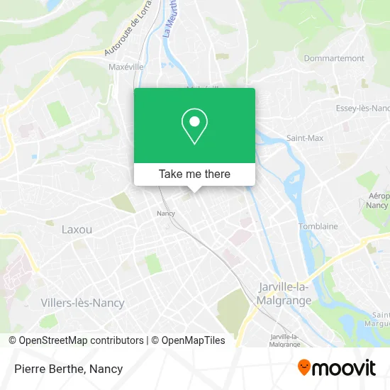 Pierre Berthe map