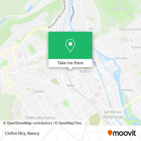 L'Infini.Ncy map