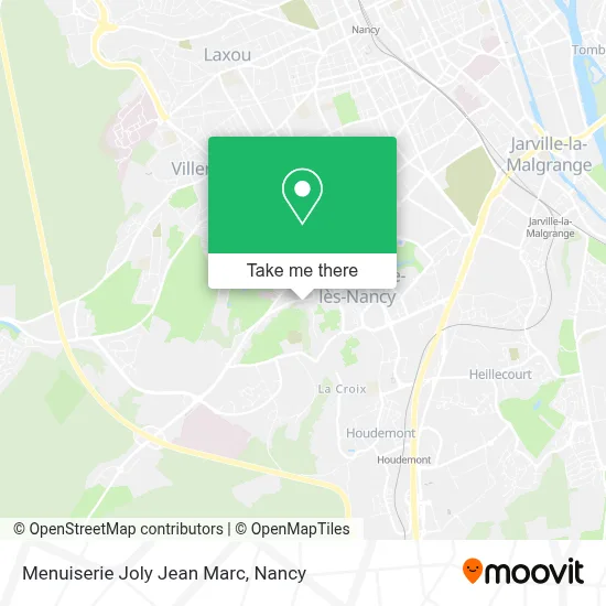 Menuiserie Joly Jean Marc map