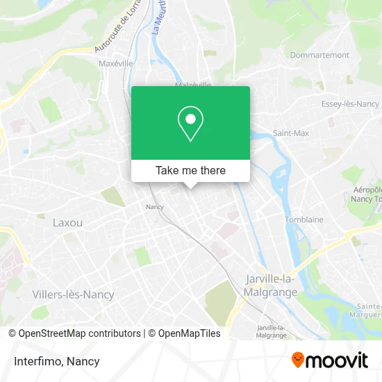 Interfimo map