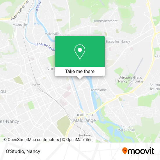 O'Studio map