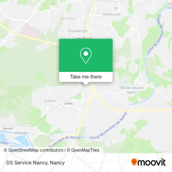 DS Service Nancy map