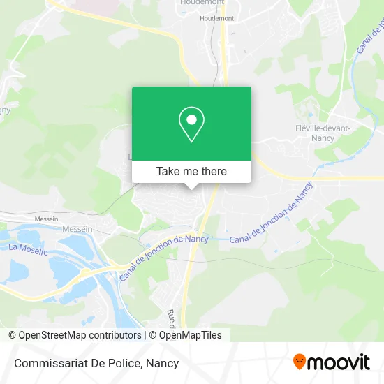 Commissariat De Police map