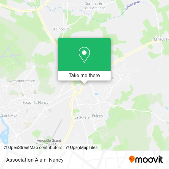 Association Alain map