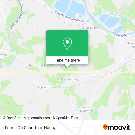 Ferme Du Chauffour map