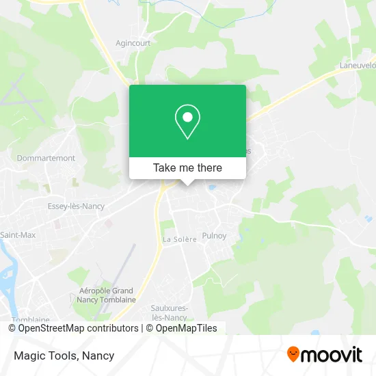 Magic Tools map